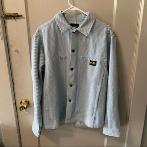 Stan Ray box jacket. Washed hickory. Large. NWT